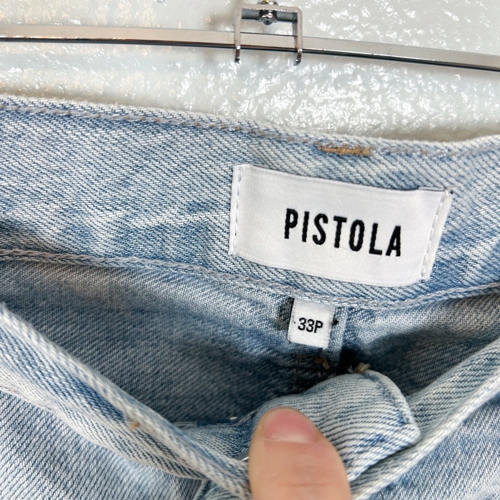 Pistola Ryder High Rise Cuffed Straight Leg Jean - Picture 5 of 10